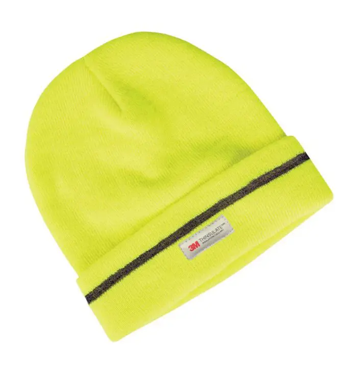 Picture of JB's Fluoro Reflective Beanie Lime