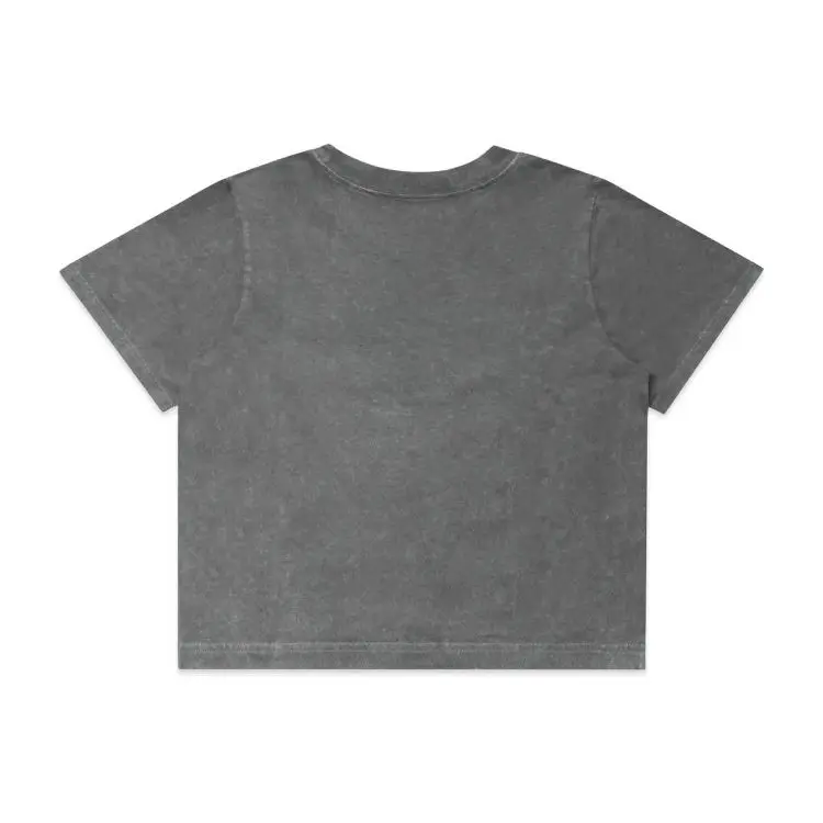 Picture of Wo's Stone Wash Heavy Crop Tee