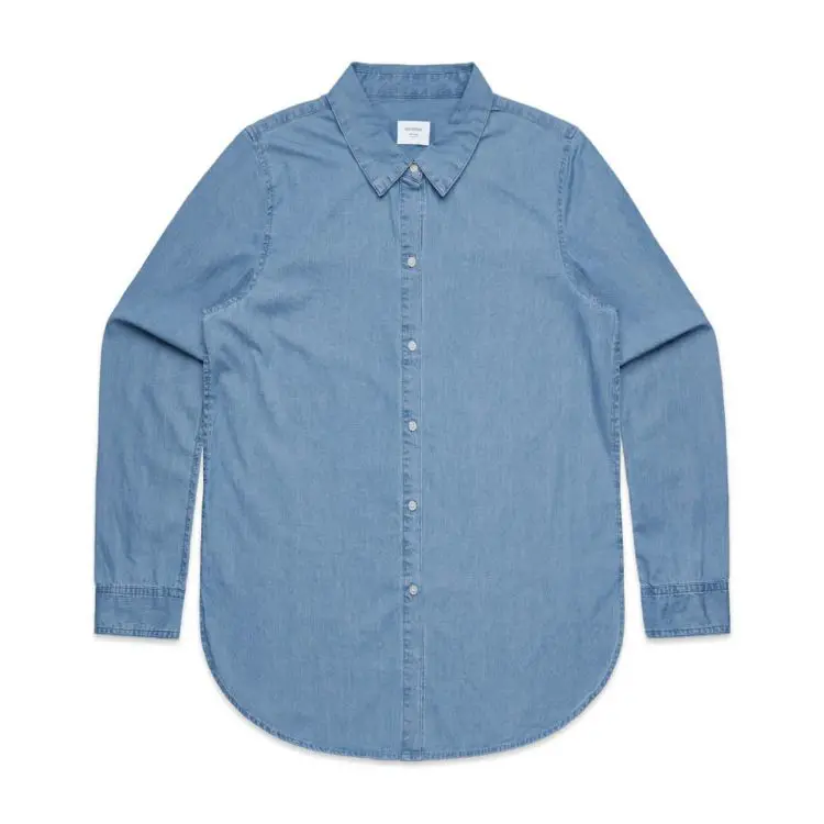 Picture of Wo's Blue Denim Shirt