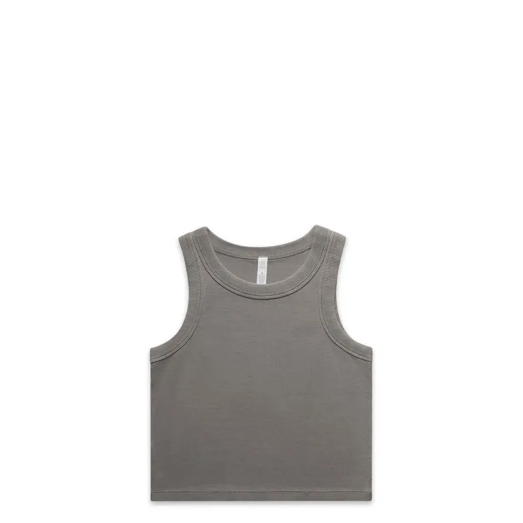Picture of Wo's Faded Organic Rib Crop Tank