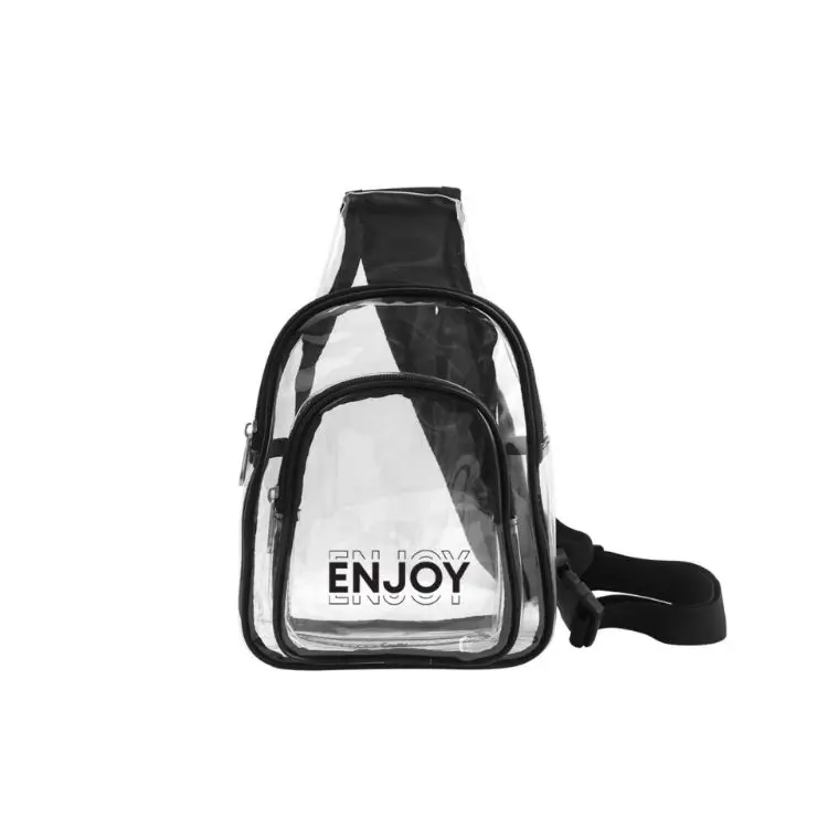 Picture of Clear PVC Crossbody Backpack