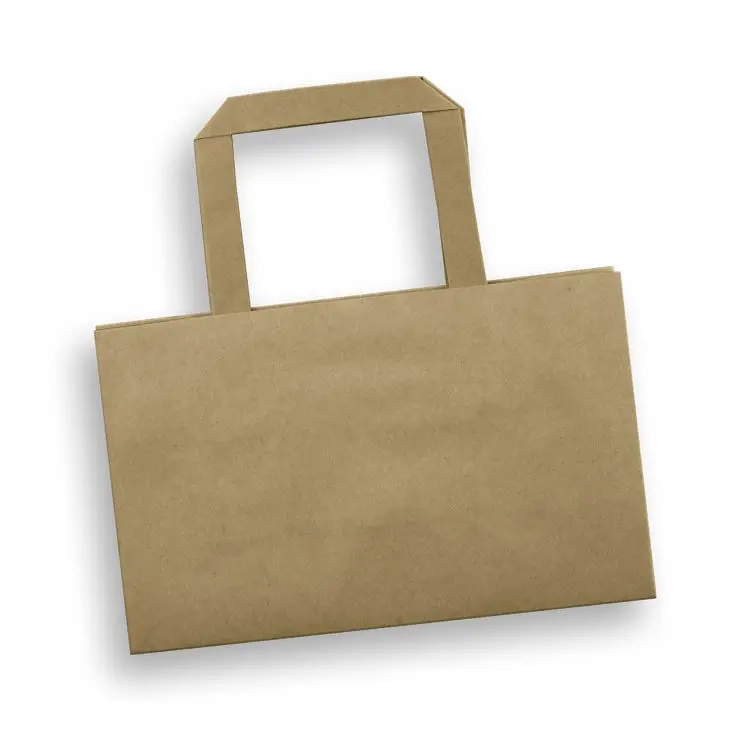 Picture of Small Flat Handle Paper Bag Landscape