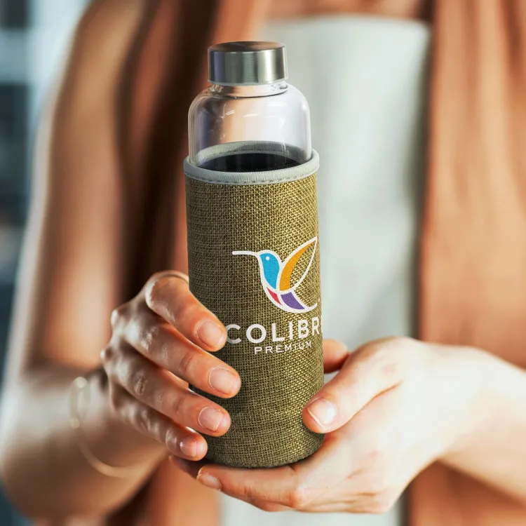 Picture of Venus Glass Bottle - Natural Sleeve