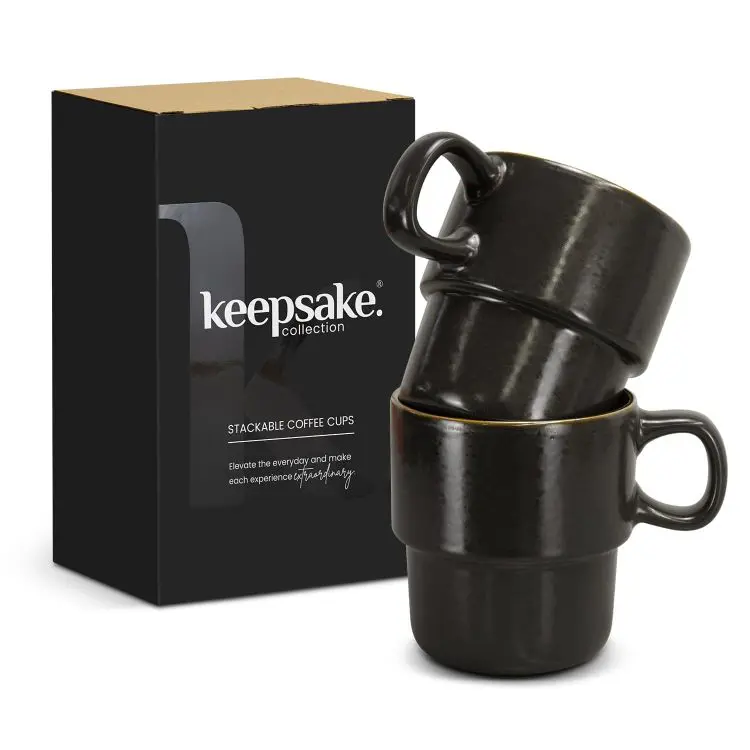 Picture of Keepsake Stackable Coffee Cup - Set of 2