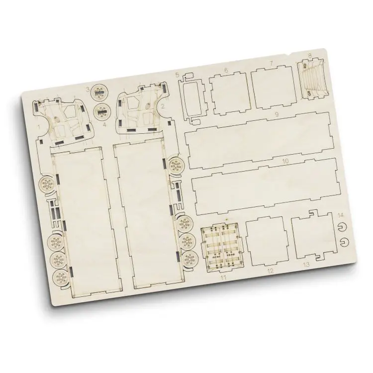 Picture of BRANDCRAFT Large Truck Wooden Model