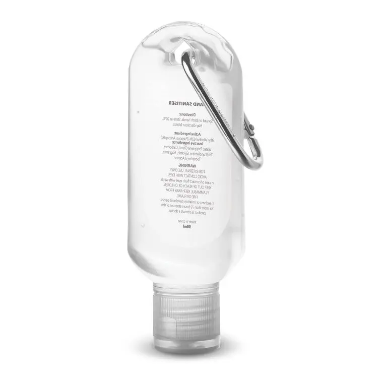 Picture of Carabiner Hand Sanitiser 55ml