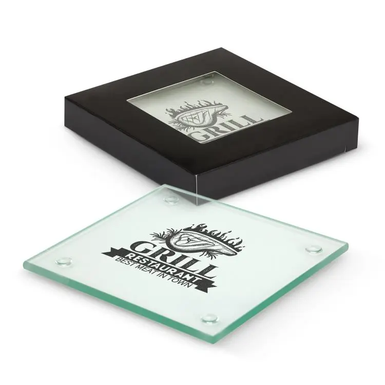 Picture of Venice Glass Coaster - Set of 2 - Square