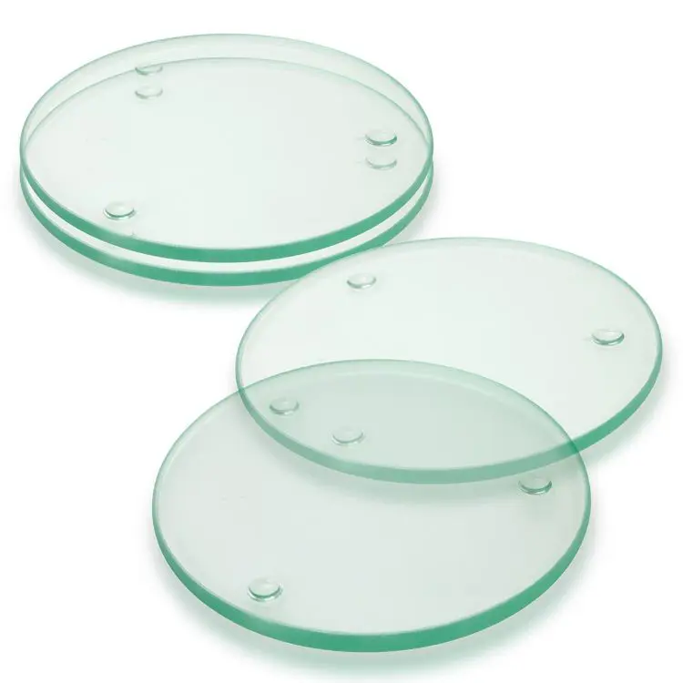 Picture of Venice Glass Coaster - Set of 4 - Round - Full Colour
