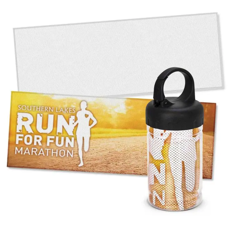 Picture of Yeti Premium Cooling Towel - Full Colour - Tube