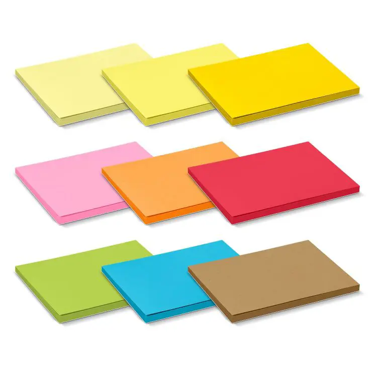 Picture of Coloured Sticky Pad 100 x 75mm - 50 Sheets