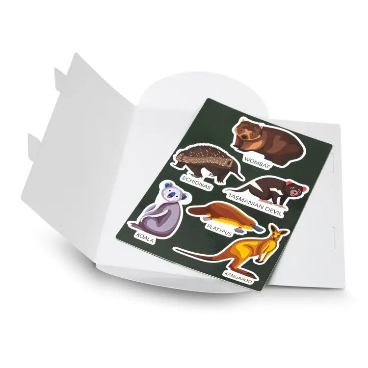 Picture of Custom Die Cut Magnet Sheet - A5
