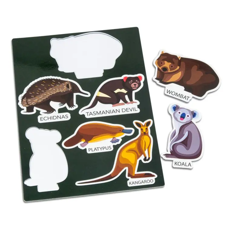 Picture of Custom Die Cut Magnet Sheet - A5