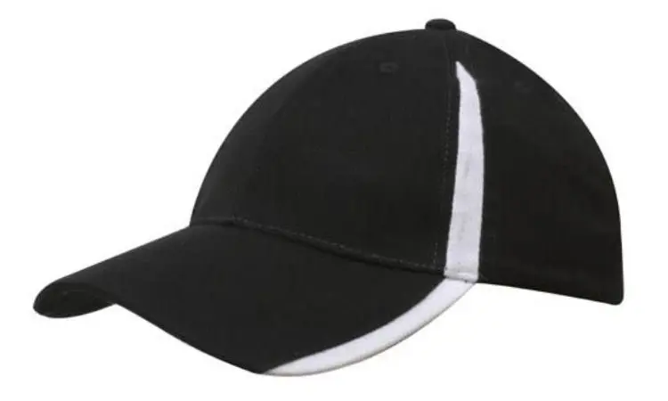 Picture of Brushed Heavy Cotton Cap with Inserts on the Peak & Crown