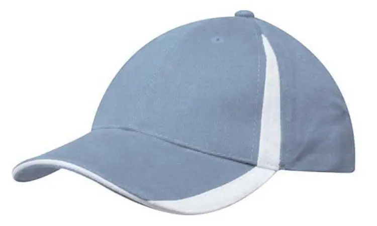 Picture of Brushed Heavy Cotton Cap with Inserts on the Peak & Crown