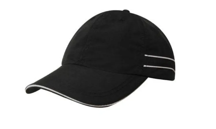 Picture of Microfibre Sports Cap with Piping and Sandwich