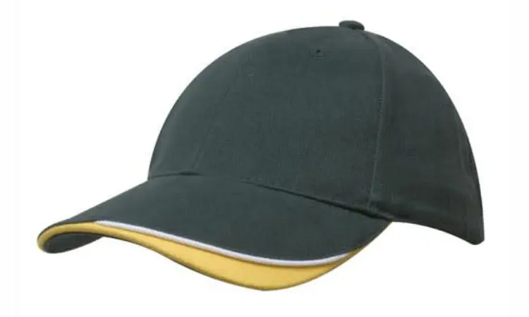 Picture of Brushed Heavy Cotton Cap with Indented Peak