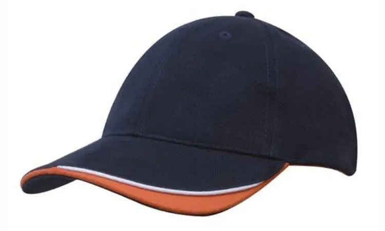 Picture of Brushed Heavy Cotton Cap with Indented Peak