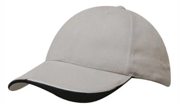 Picture of Brushed Heavy Cotton Cap with Indented Peak