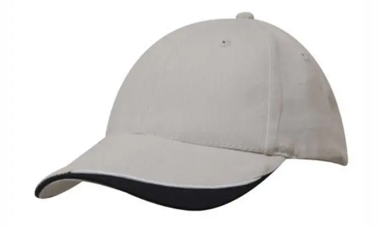 Picture of Brushed Heavy Cotton Cap with Indented Peak