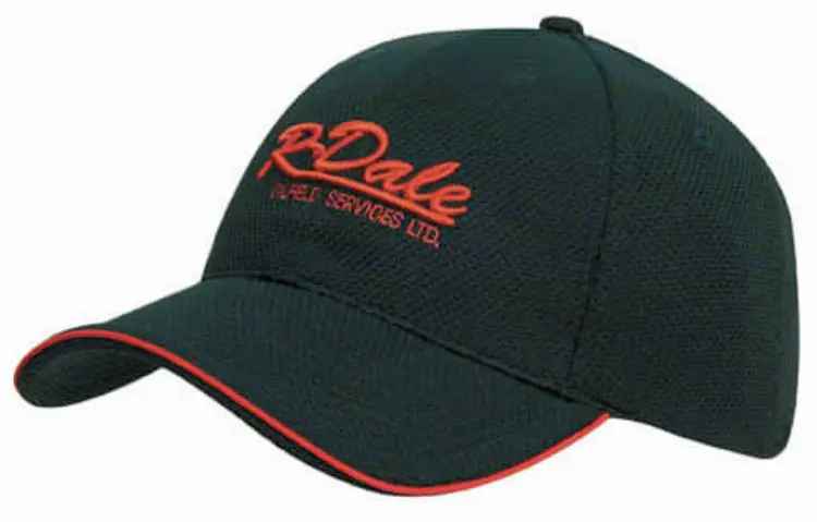 Picture of Double Pique Mesh Cap with Open Sandwich