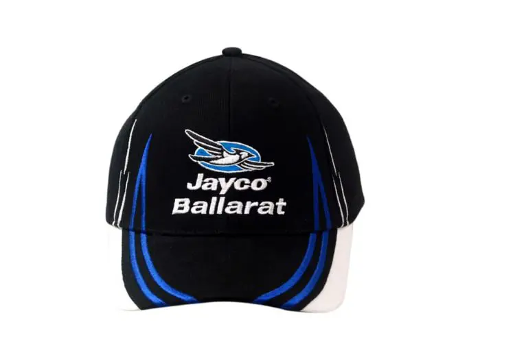 Picture of Brushed Heavy Cotton Cap with Peak Indents/Embroidery on Crown & Peak