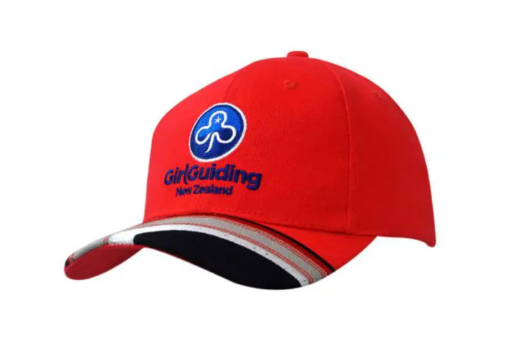 Picture of Brushed Heavy Cotton Cap with Peak Insert & Emroidery