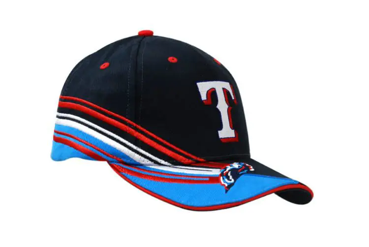 Picture of Brushed Heavy CottonCap with Fabric Inserts/Storm Embroidery on Crown & Peak