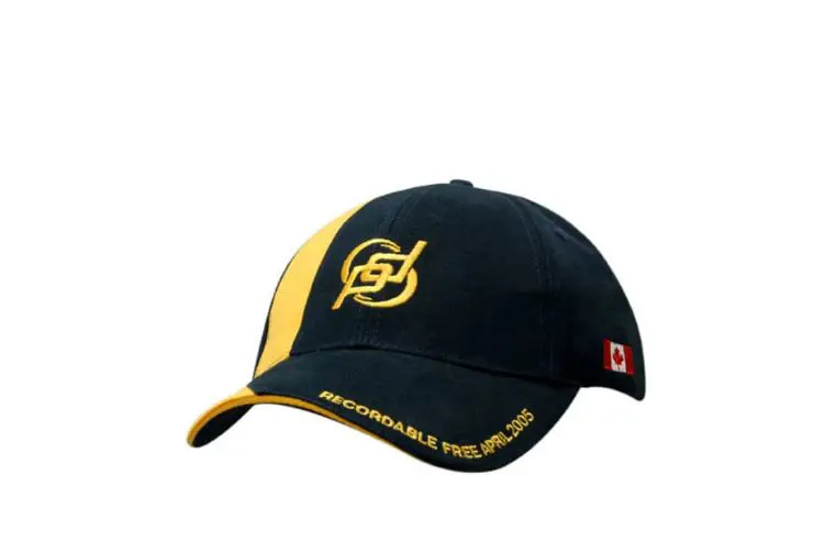 Picture of Brushed Heavy Cotton Cap with Sandwich Trim and Fabric Insert on Crown & Peak