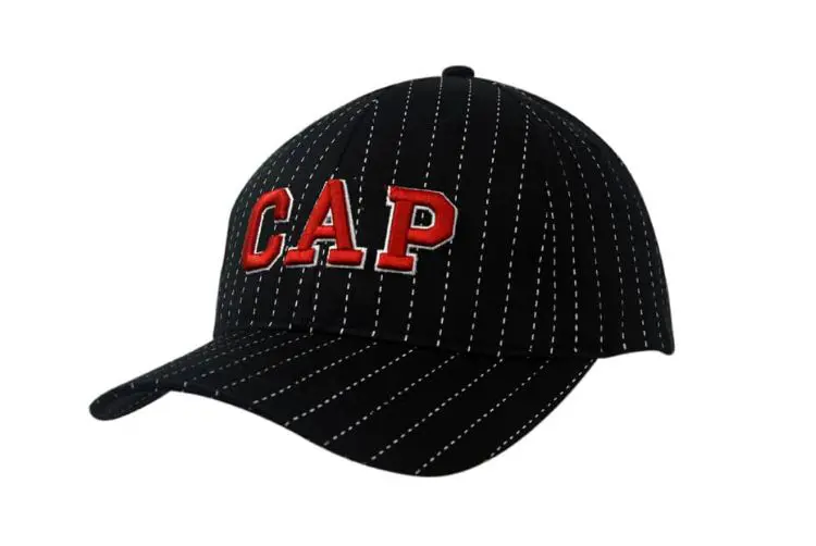 Picture of Cotton Pin Stripe Cap with Filter Mesh Lining