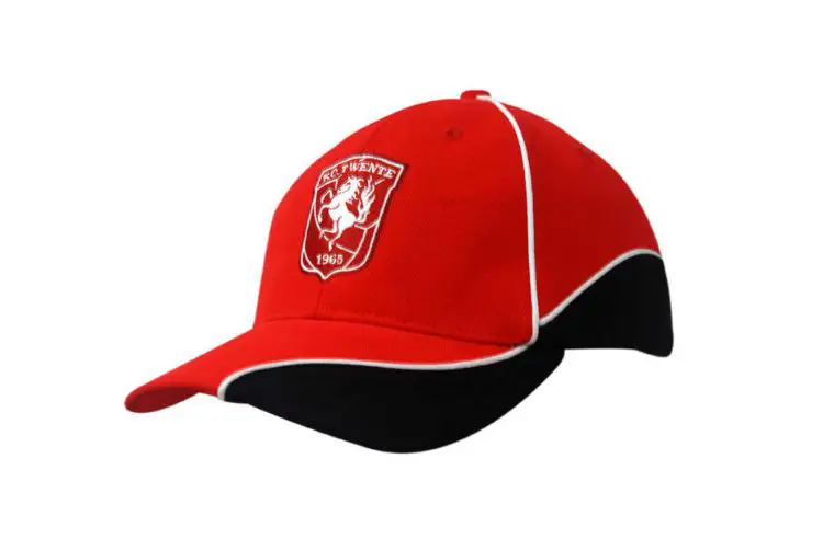 Picture of Brushed Heavy Cotton Cap with Crown/Peak Inserts & Piping