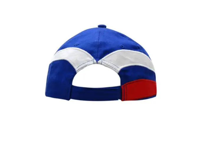 Picture of Brushed Heavy Cotton Cap with Fabric Inserts & Embroidery on Crown & Peak