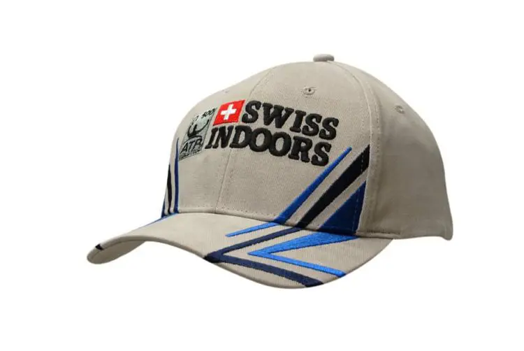Picture of Brushed Heavy Cotton Cap with Peak & Crown Strike Embroidery