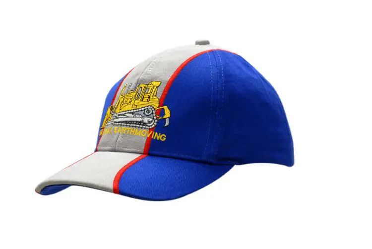 Picture of Brushed Heavy Cotton Cap with Fabric Insert/Embroidery on Crown & Peak