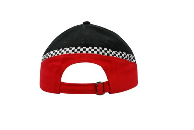 Picture of Brushed Heavy Cotton Tri-Coloured Cap with Check Print