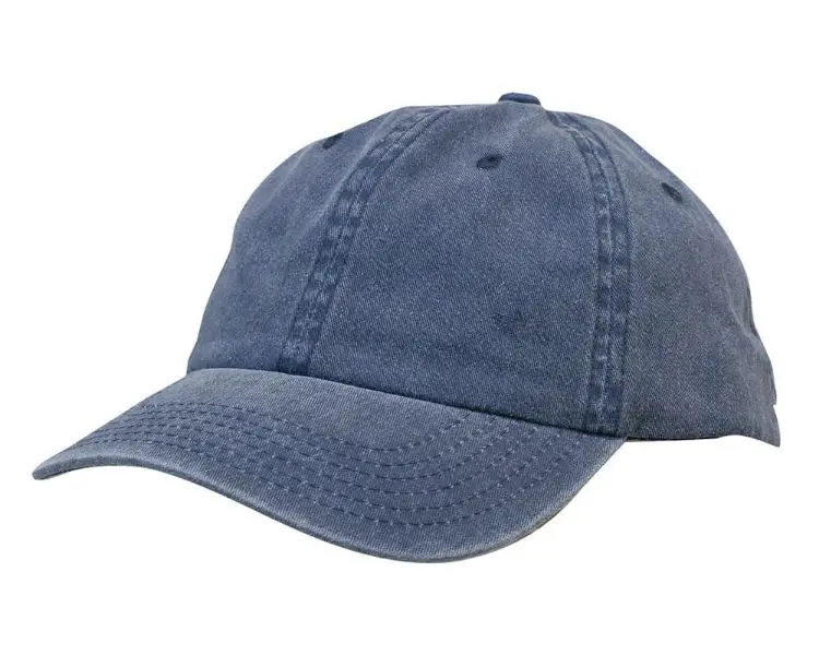 Picture of Enzyme Washed Pigment Dyed Cotton Twill Cap