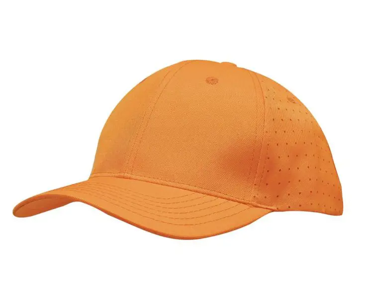 Picture of Breathable Poly Twill Cap with Circle Perforations