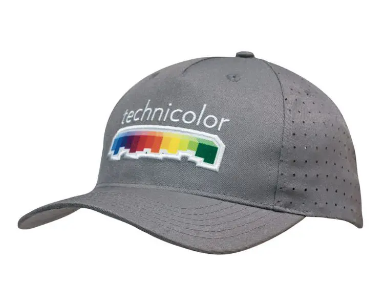 Picture of Breathable Poly Twill Cap with Circle Perforations