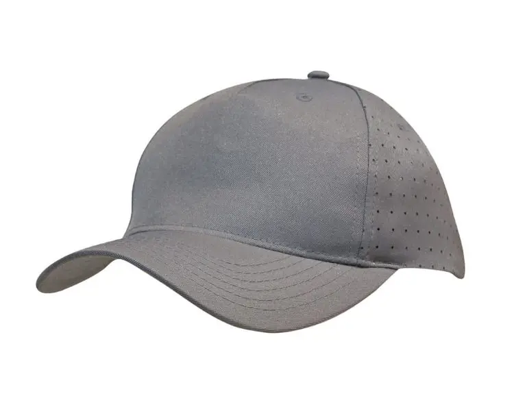 Picture of Breathable Poly Twill Cap with Circle Perforations